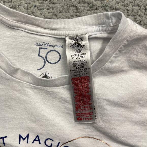 Walt Disney World 50th Anniversary Passholder Shirt XXL Ombre Crew Neck Long - Picture 5 of 9